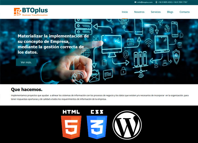Sitios web autoadministrables en El Belloto
