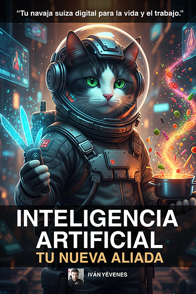 Portada del libro Inteligencia Artificial Tu Nueva Aliada de Iván Yévenes